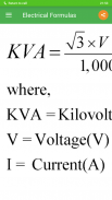 Electrical Formulas screenshot 3