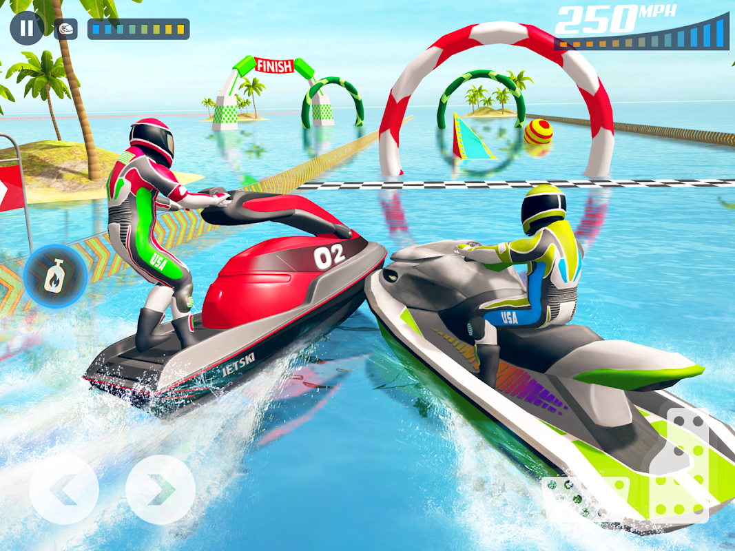 Jetski Shark Attack Racing Game: Jet Ski Boat Game para Android - Download