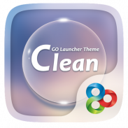 Clean GO Launcher Theme screenshot 2