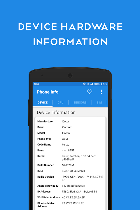 Phone Info Device Info APK Android Aptoide