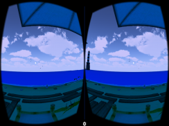 Relax Beach Toon VR Cardboard screenshot 5