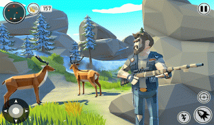 Animal Safari Hunting Game - Free Polygon Shooting screenshot 1