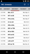 2024 Football Schedule (NFL) screenshot 4