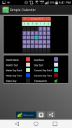 Simple Calendar Widget screenshot 3