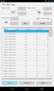 Blood Pressure Record: my mmHg Lite screenshot 1