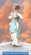 3D Mother Mary Live Wallpaper screenshot 7