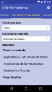 UTN FRLP Correlatividades (S) screenshot 1