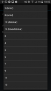 Number base converter screenshot 2