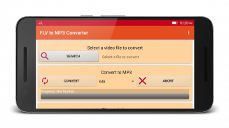 FLV to MP3 Converter screenshot 3