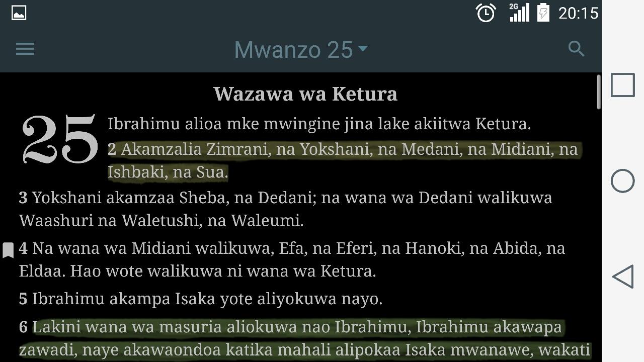 Biblia Takatifu, Swahili Bible - APK Download For Android | Aptoide