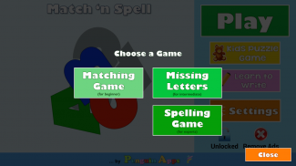 Spelling Games for Kids & Pare screenshot 3