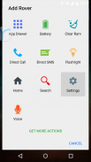 Settings Rovers Action screenshot 1