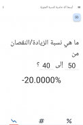 حاسبة أبسط نسبة screenshot 1