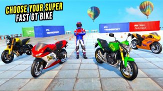 GT Moto Stunts : Bike Games screenshot 1