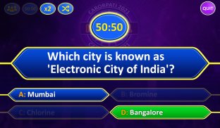 KBC 2021 - Crorepati Quiz 2021 - Millionaire game screenshot 1