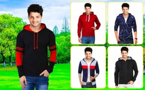 Men T-Shirt Photo Editor and Sweatshirt Dress screenshot 2