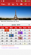 Français Calendrier 2024 screenshot 2