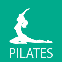 Pilates - home fitness icon