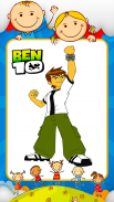 Coloring Ben 10 Games screenshot 2
