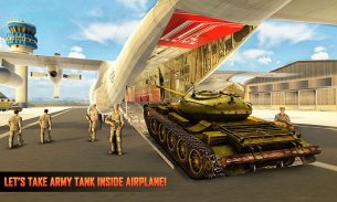 Army Tank Transport Plane Sim screenshot 0