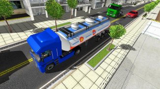 Big Oil Tanker Truck US Oil Tanker Driving Sim screenshot 8