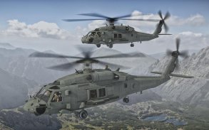 Армейский вертолетный транспортер Pilot Simulator screenshot 0