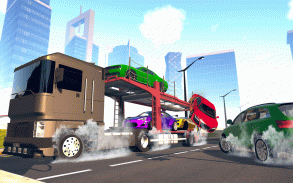 Car Transporter Truck Games 3D screenshot 0