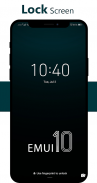 Dark Emui 10 Theme for Huawei screenshot 0
