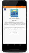 CR-V Service Manual screenshot 1