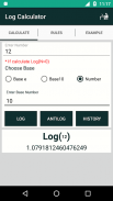 Log Calculator screenshot 0