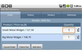 QRwave: B2B mobile commerce screenshot 2