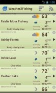 Weather2Fishing screenshot 0