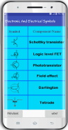 Electronics and electrical symbols screenshot 2