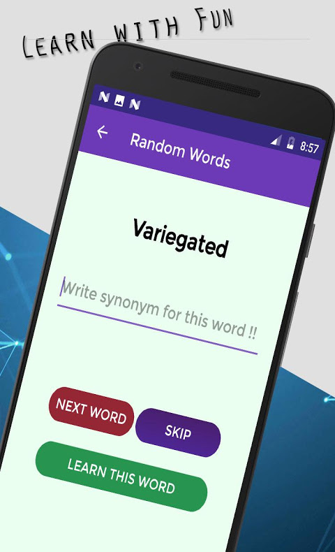 Random Synonym Quiz::Appstore for Android