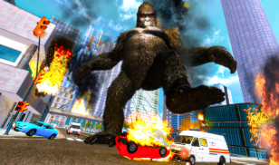 Monster Kaiju Godzilla vs Kong City Destruction 3D screenshot 4