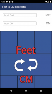 Feet to CM Converter screenshot 2