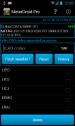 MetarDroid Pro ( Metar -Taf ) screenshot 2