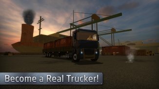 Euro Truck Driver (Simulator) screenshot 1