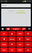 Красный рубин Keyboard Skin screenshot 5