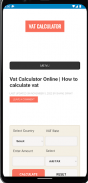 Vat Calculator Online screenshot 1
