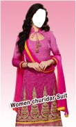 Women Churidar Suit HD screenshot 3