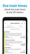 Ontime - GB train tracking screenshot 3