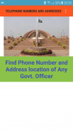 Phone Contacts and Address of Govt. Officers screenshot 0