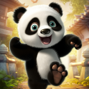 Hablando panda correr Icon