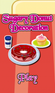 Decoration Game-Sugary Donut screenshot 4