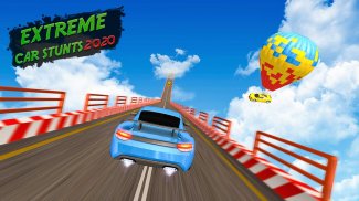 Extreme Car Stunts:Car Driving Simulator Game 2020 screenshot 2