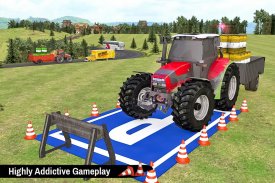 Tractor Trolley Parking Drive - Drive Parking Game screenshot 0