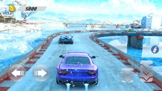 Extreme Snow Car Speed Racer Drift screenshot 2