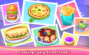Thực phẩm đường phố - Trò chơi nấu ăn screenshot 4