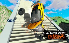 Car Crash Beam Drive Sim: Death Stairs Jump Down screenshot 0